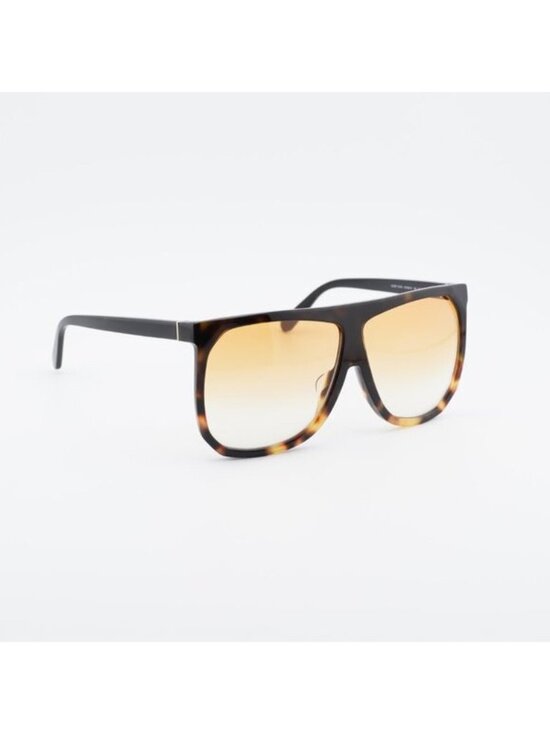 Loewe LW40001F 56E Sunglasses Havana Square Frame, Brown Lenses main image 10